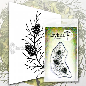 Lavinia Stamps - LAV580 - Fir Cone Branch